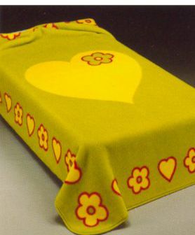 175 160x220 green zelená deka