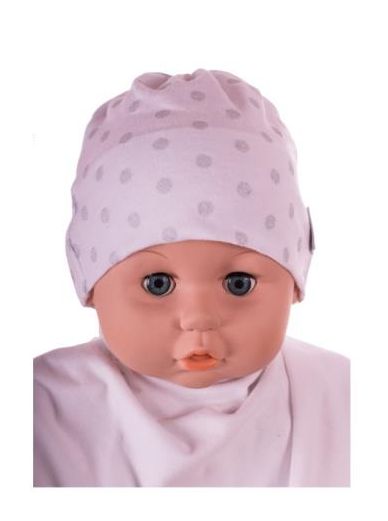 Čiapka Cr-Cz095 Bodky white biela 34 36 38 40 42