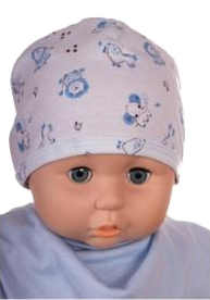 Čiapka Cr-Cz033 Potlač blue modrá 34 36 38 40 42