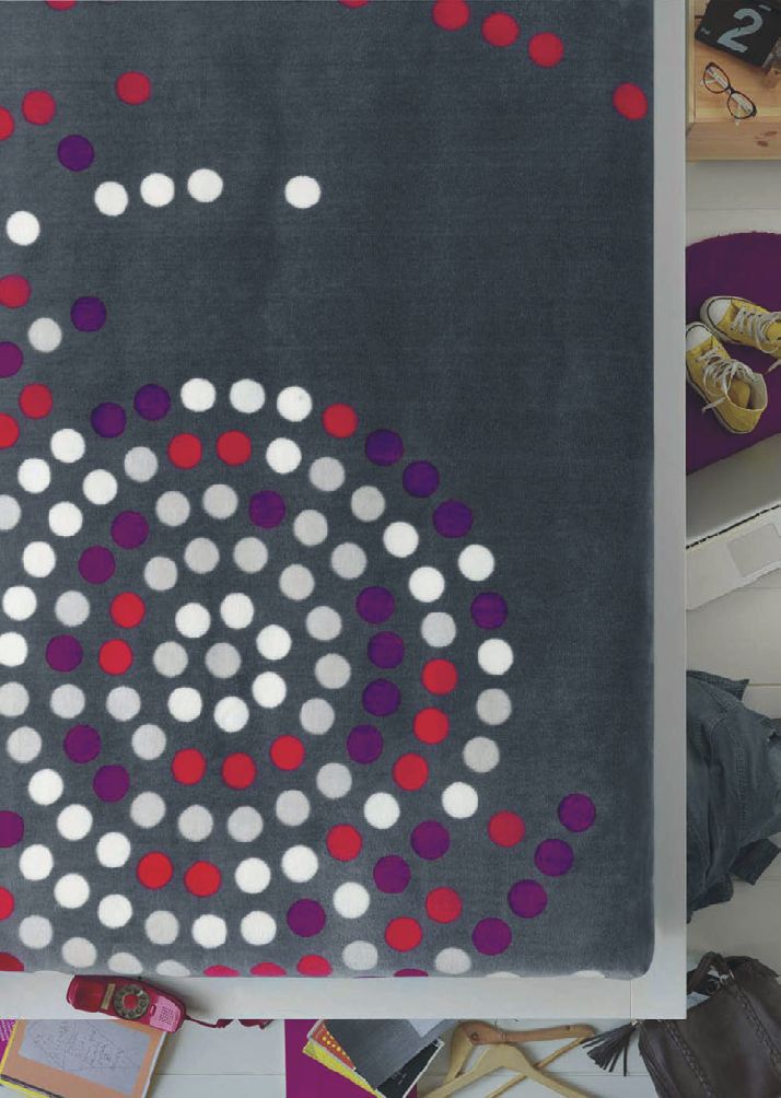 9346 grey concentric 220x240 14 pink rosa deka