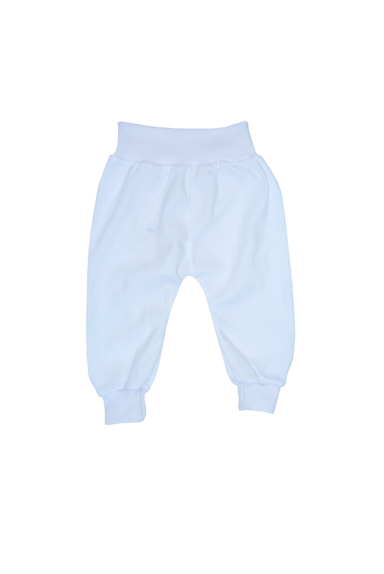 Tepláčiky bavlna white biela 62