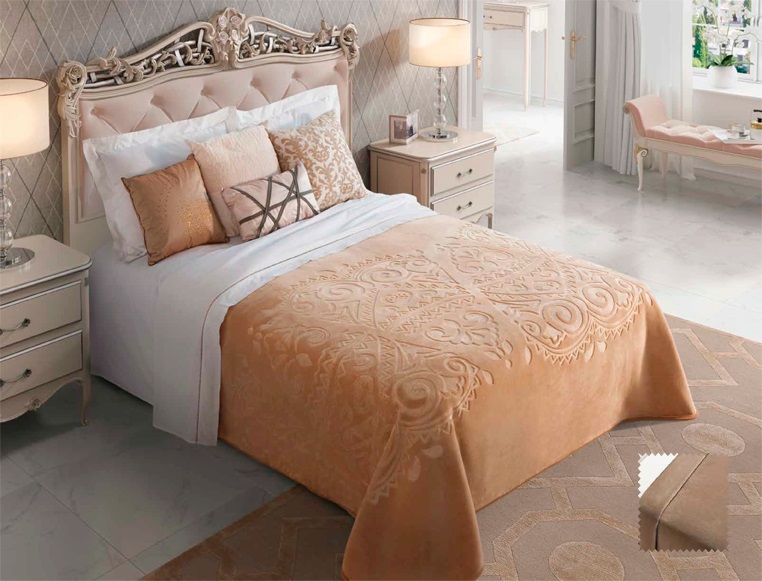 5607 220x240 15 dark vison svetlohnedá deka