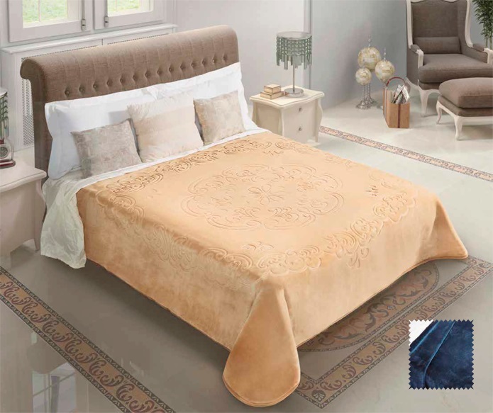 5651 220x240 49 blue modrá deka