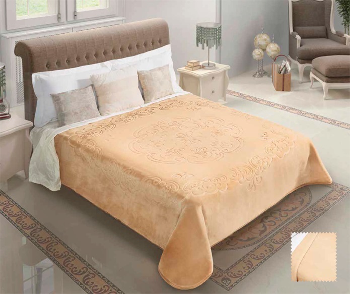 5651 220x240 50 nacre béžová deka