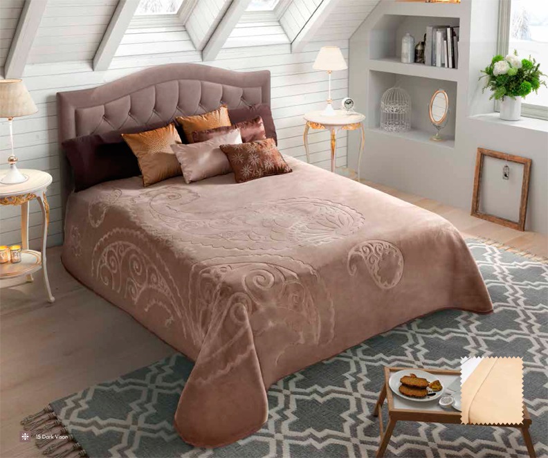 5644 220x240 50 nacre béžová deka