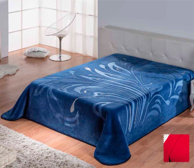 5915 220x240 27 red červená deka