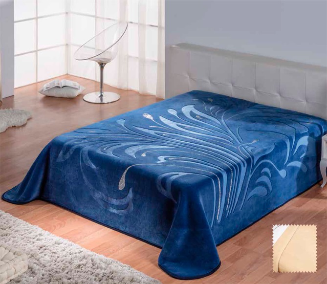 5915 220x240 50 nacre béžová deka