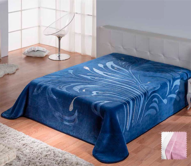 5915 220x240 54 mauve fialová deka