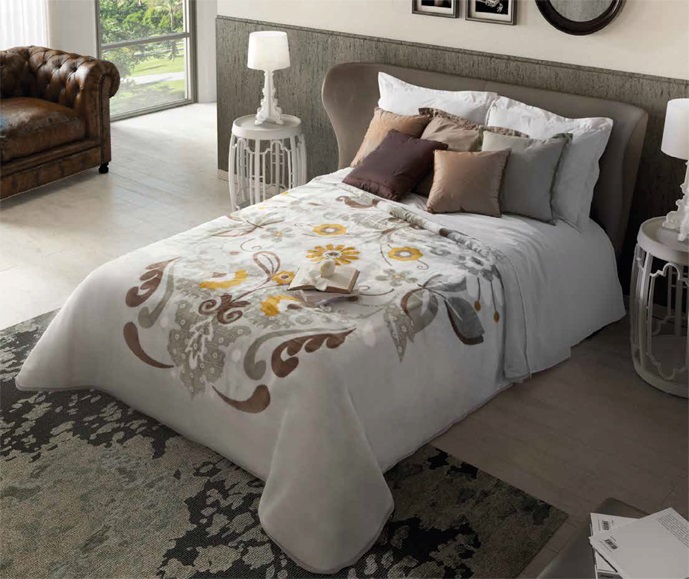 5371 220x240 91 grey svetlo šedá deka