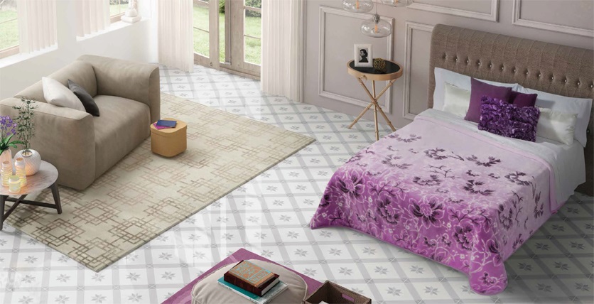 5389 220x240 54 mauve fialová deka