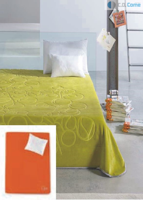 9650 nudos 220x240 56 Orange oranžová deka