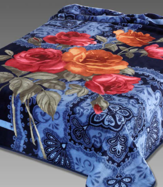 257 220x240 navy blue tmavomodrá deka