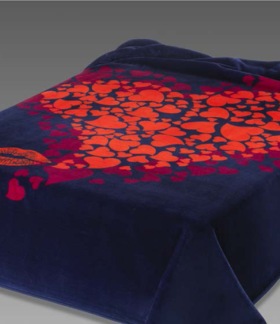 256 220x240 blue modrá deka