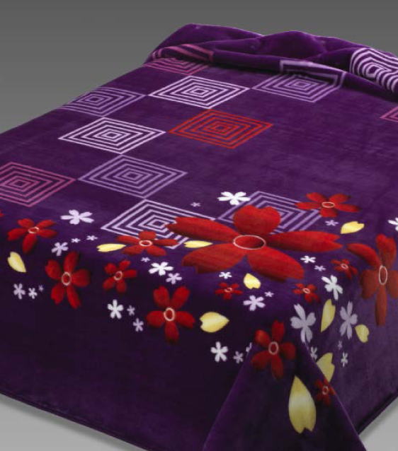 253 220x240 lillac fialová deka