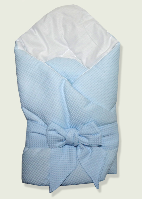 Zavinovačka šnúrky 80x80 letná modrá blue