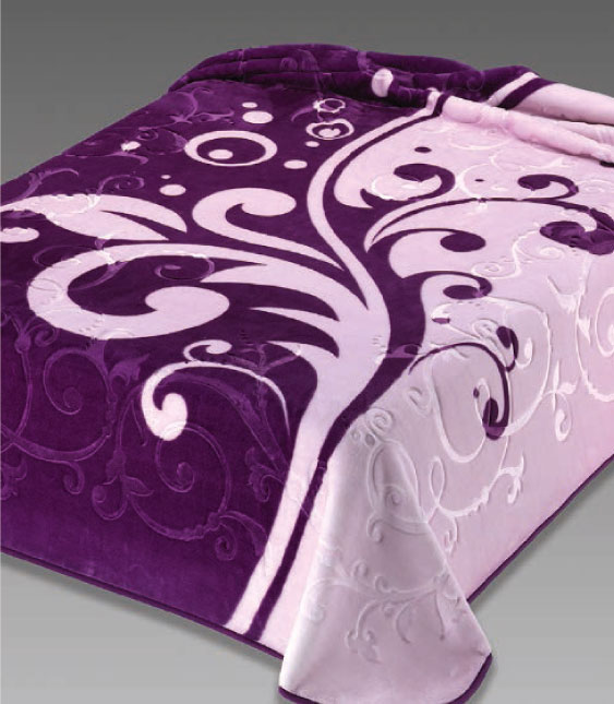 5226 220x240 lillac fialová deka
