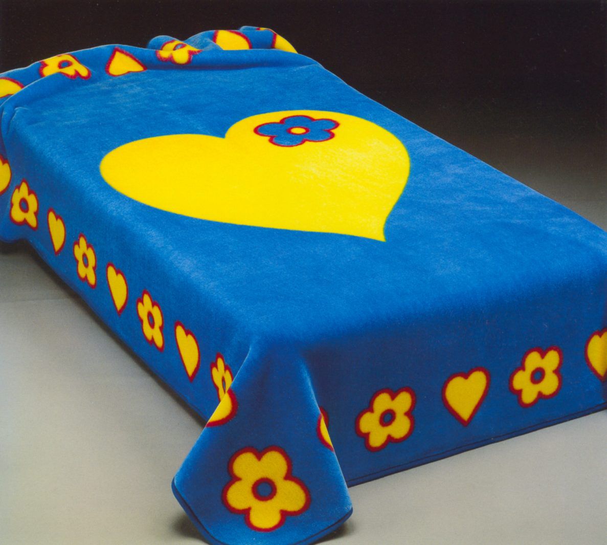 175 160x220 blue modrá deka