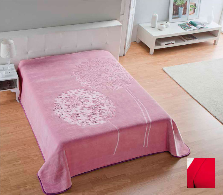 5634 220x240 27 red červená deka