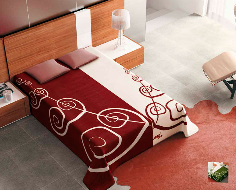 5182 220x240 03 green zelená deka