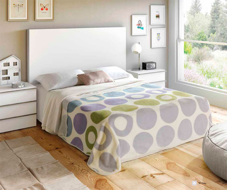 5368 220x240 91 grey svetlo šedá deka