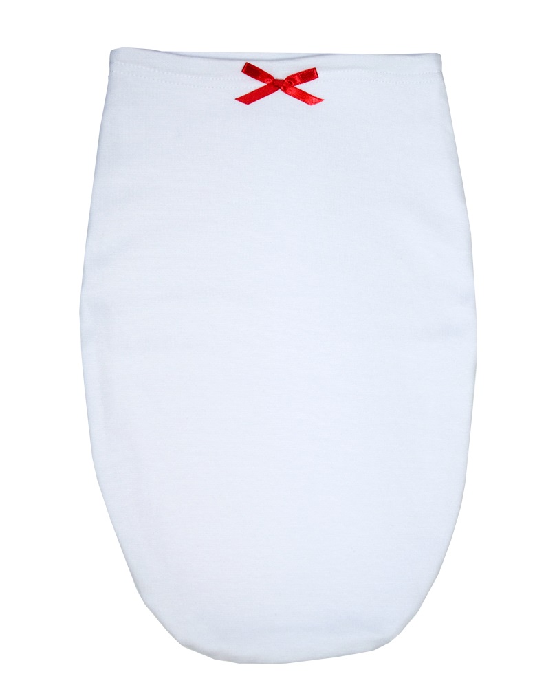 Ulitka - ako u mamičky v brušku white biela 24x40 cm