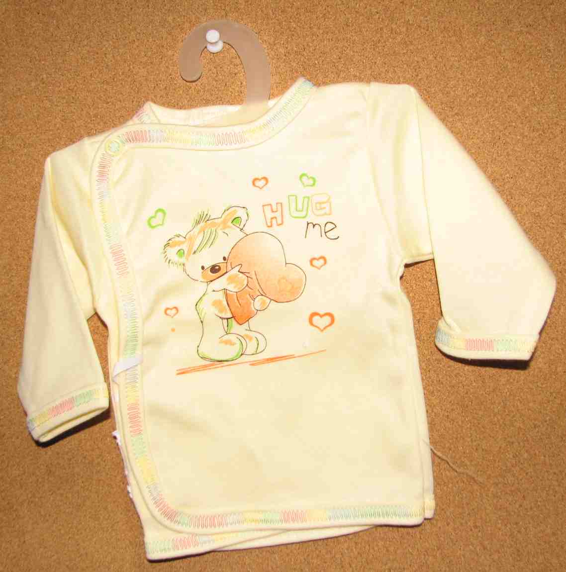 Košielka B potlač beige béžová 56