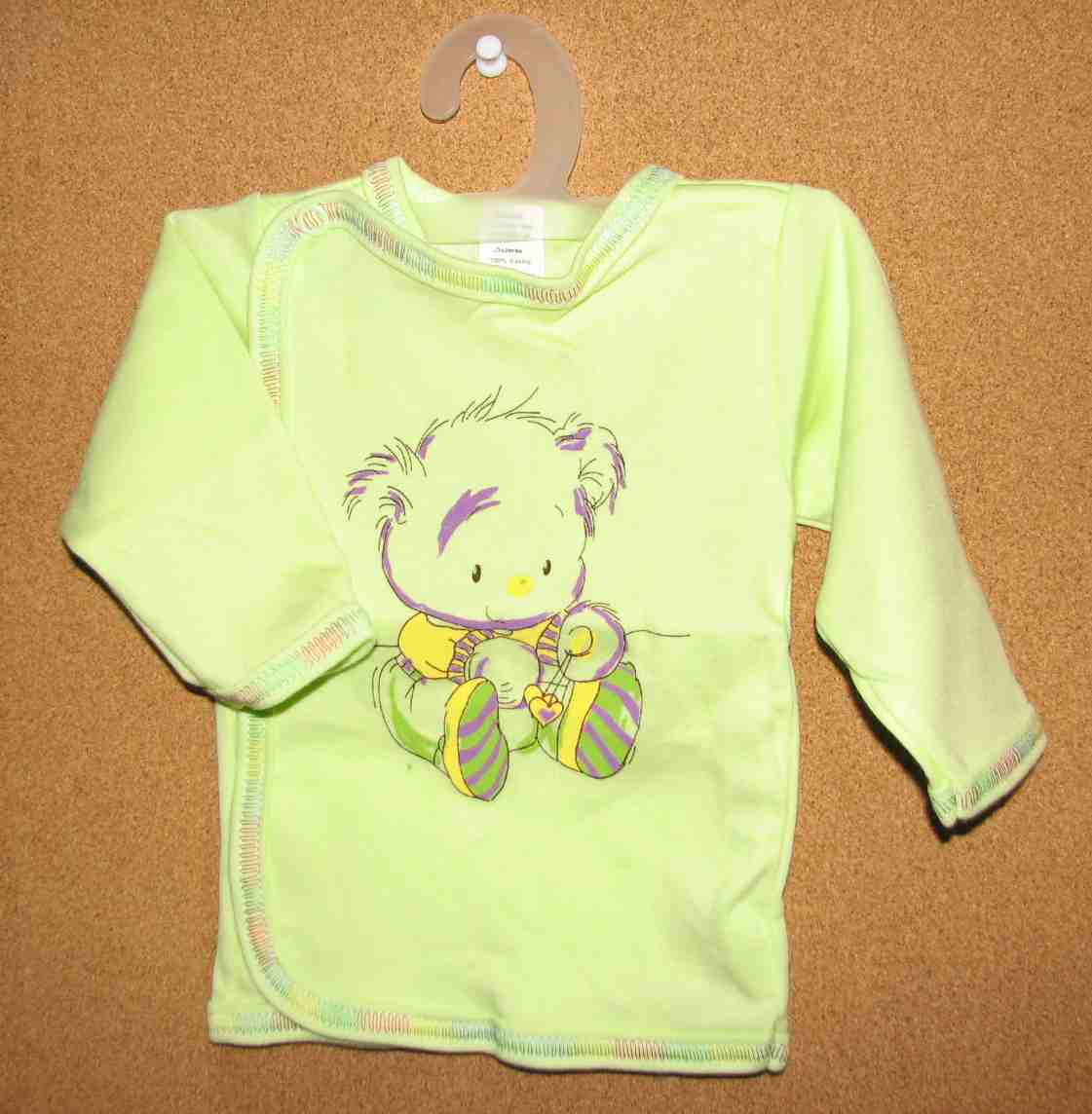 Košielka B potlač green zelená 68