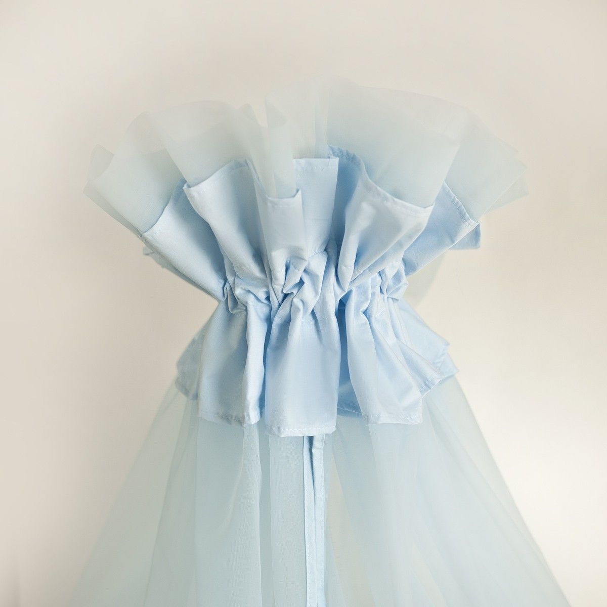 Baldachýn 400x170 moskytiera blue modrá