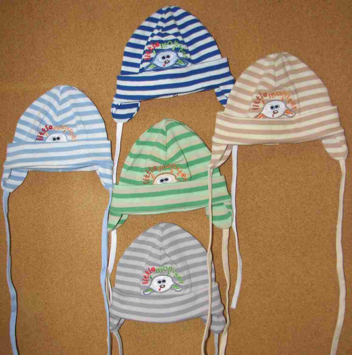 Čiapka 1274 GM grey šedá 80/86