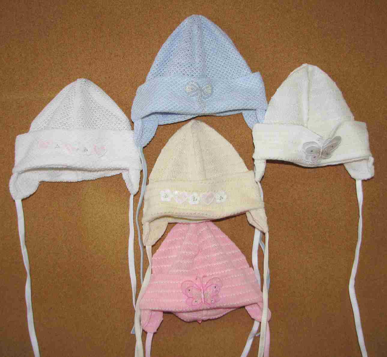 Čiapka 170 GM jednofarebná kojenecká