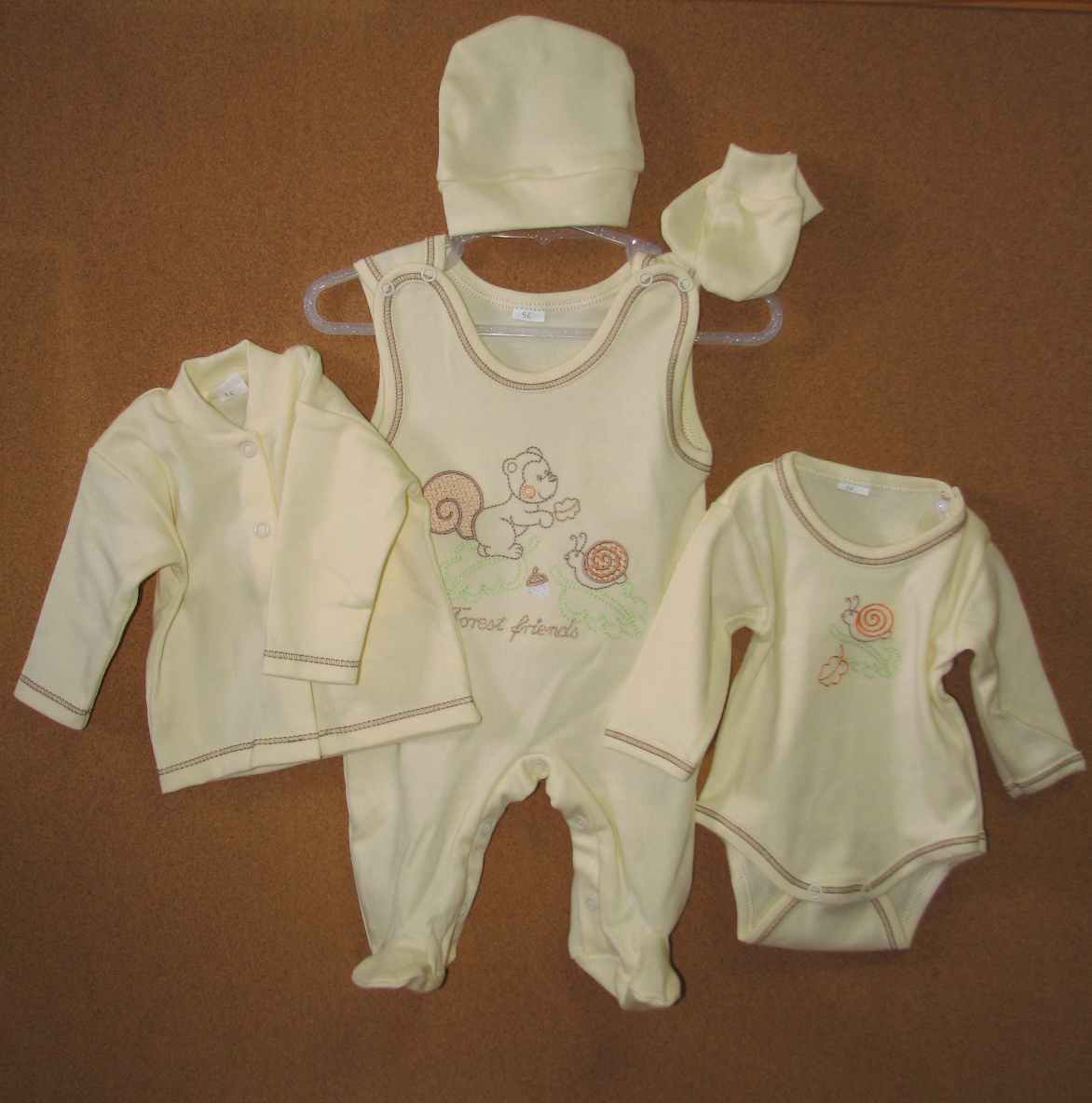 Komplet BA 4 dielny 56 beige béžová