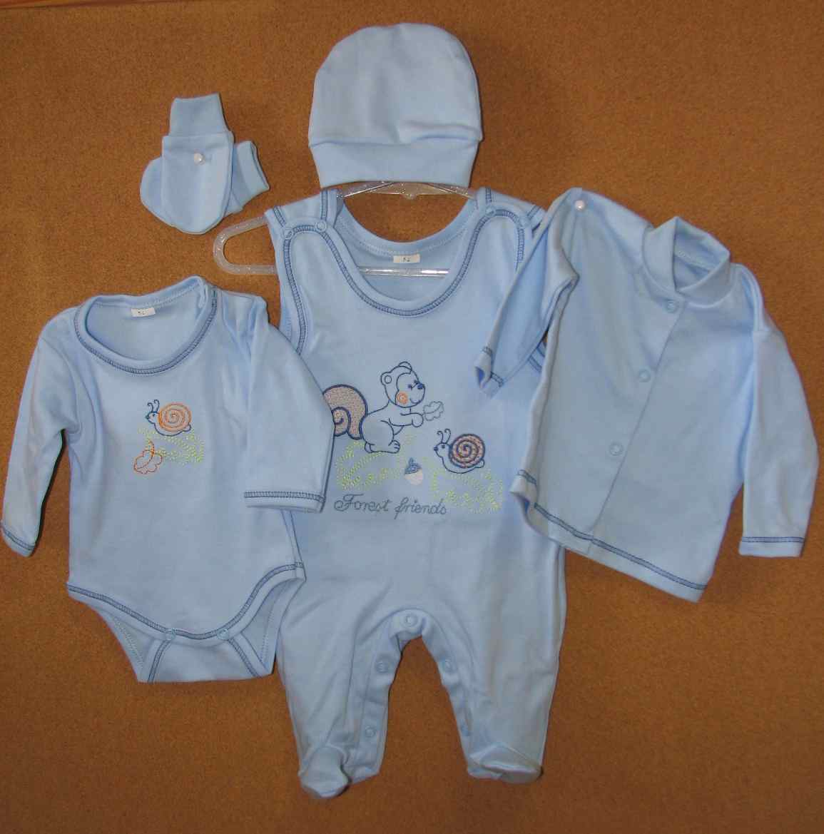 Komplet BA 5 dielny 56 blue modrá