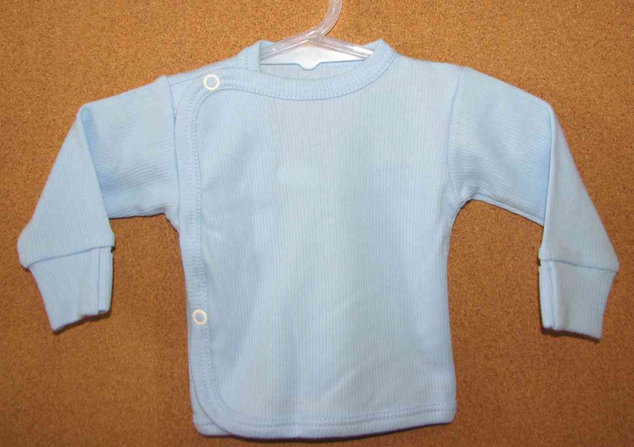 Košielka rukavičky B blue modrá 56