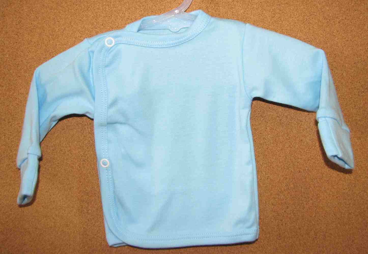 Košielka rukavičky B blue modrá 62