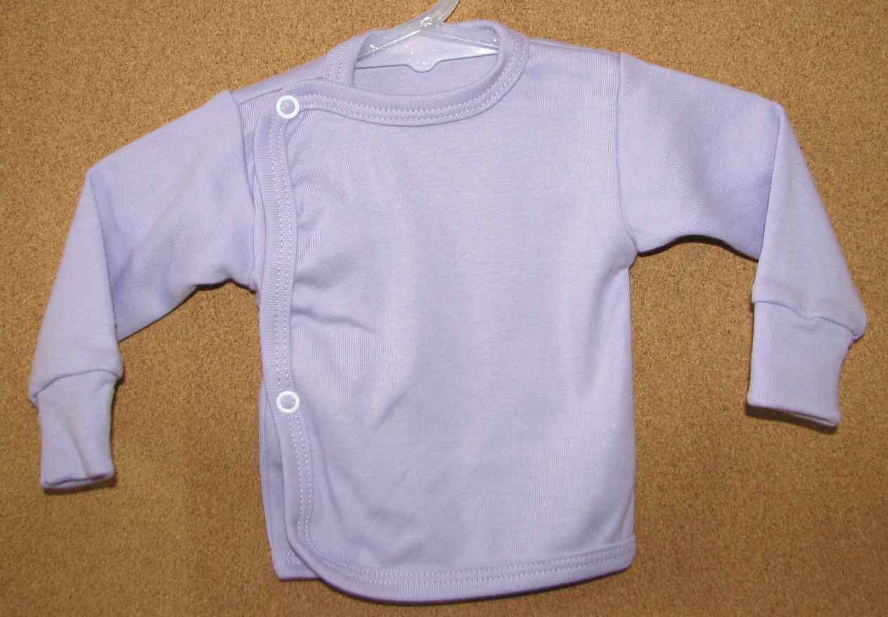 Košielka rukavičky B lilac fialová 56