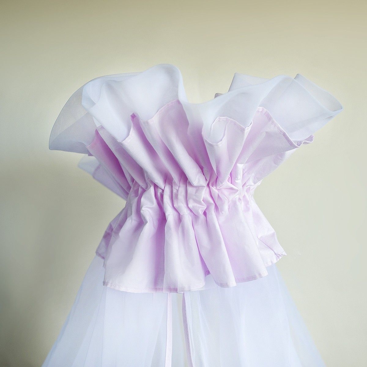 Baldachýn 400x170 moskytiera pink ružová