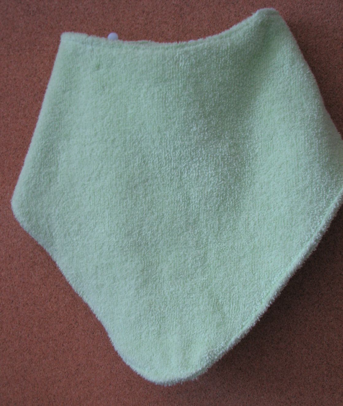 Šálik suchý zips mikroplyš yellow žltá