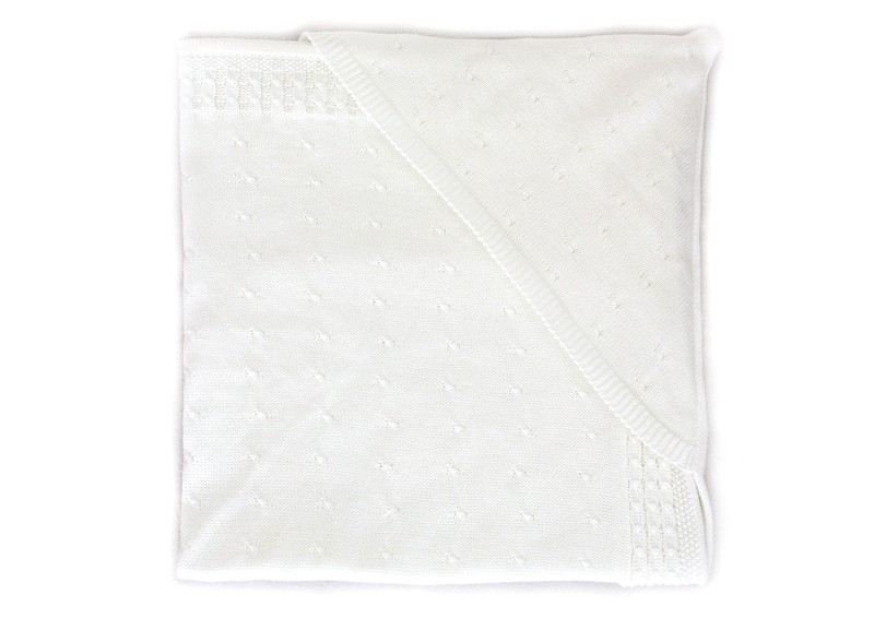 Pled Z01 90x90 white biela zavinovacia deka