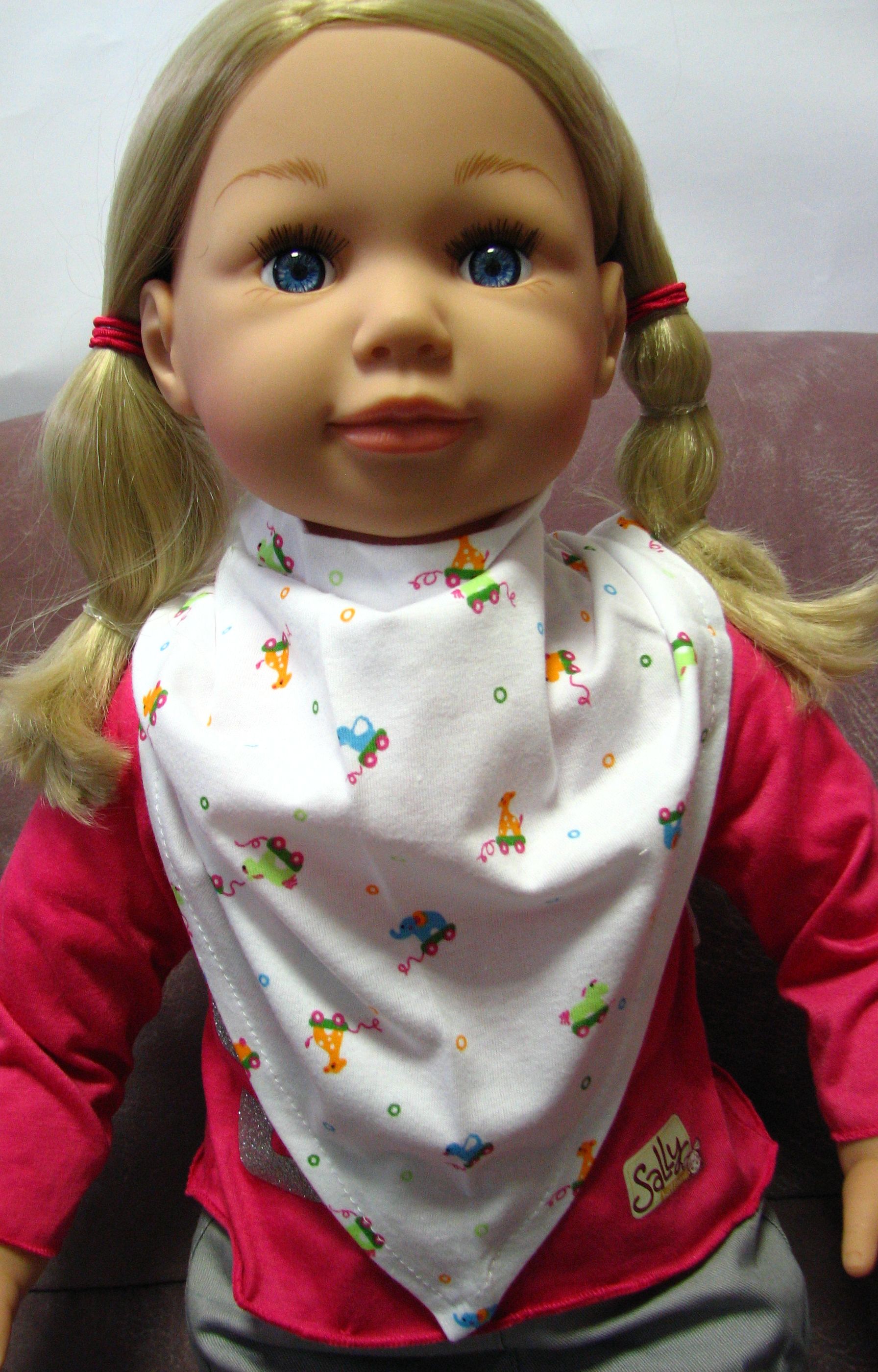 Podbradník šatka viazanie white biela 150