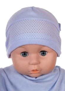 Čiapka Cr-Cz020 Sieťka blue modrá 34 36 38 40 42