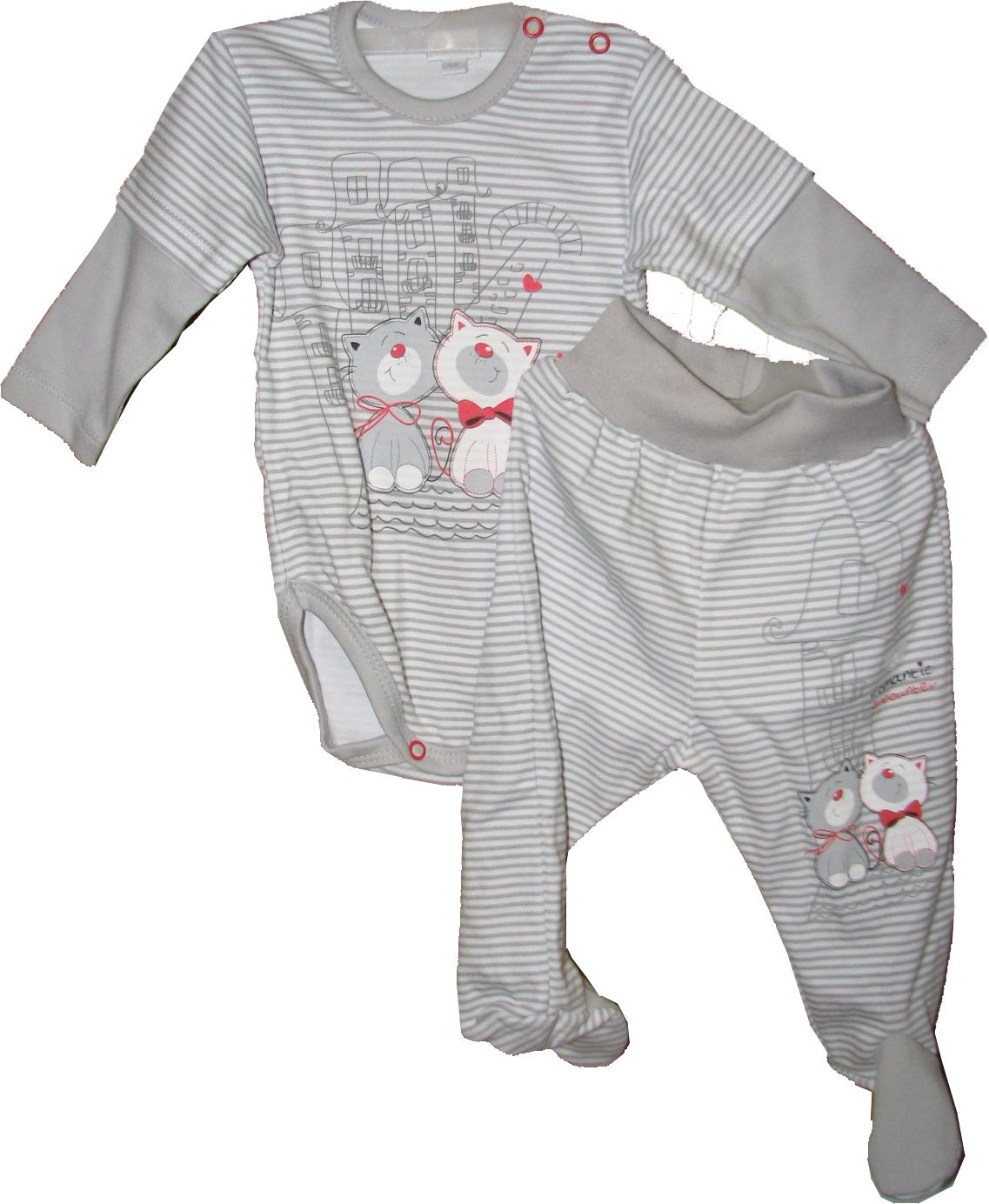 Komplet 6 dielny HX0042 Macko beige béžová 62